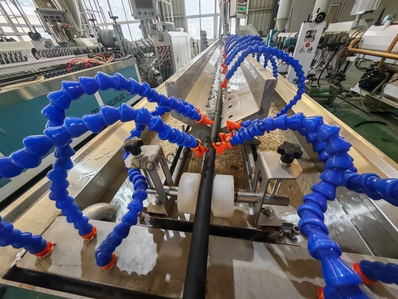 रबर सोकर पाइप एक्सट्रूज़न लाइन के लिए भारतीय ऑर्डर