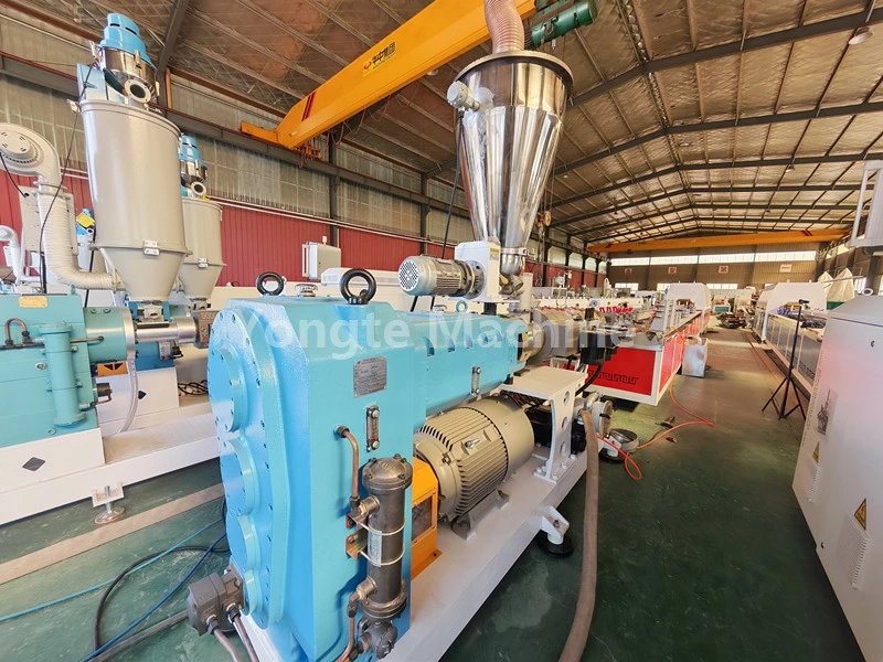 डब्ल्यूपीसी डोर फ्रेम उत्पादन लाइन सफलतापूर्वक भारत में भेज दी गई