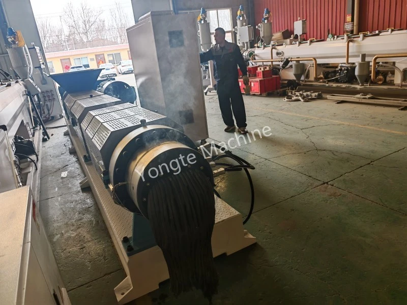 Parallel Twin-Screw Extruder for Waste Film Recycling