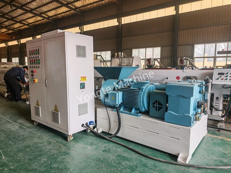 Parallel Twin-Screw Extruder for Waste Film Recycling