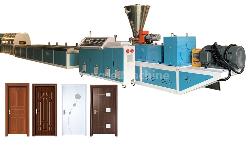 डब्ल्यूपीसी डोर पैनल एक्सट्रूज़न लाइन