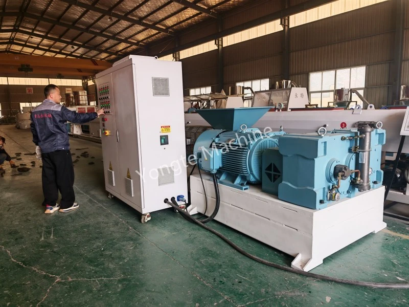 Parallel Twin-Screw Extruder for Plastic Film Recycling